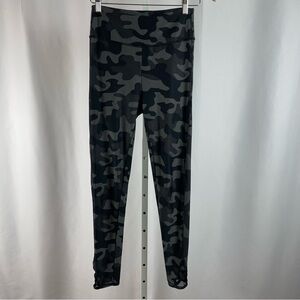 Athletic Collection Size Small Camo High Waist Criss Cross Ankle Leggings Yoga